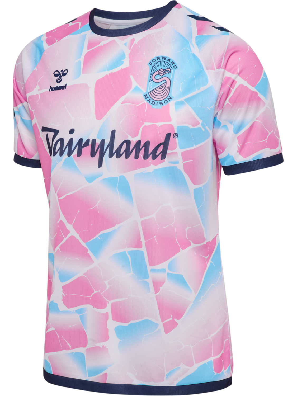 F MADISON 25 AWAY JERSEY S/S, WHITE, packshot