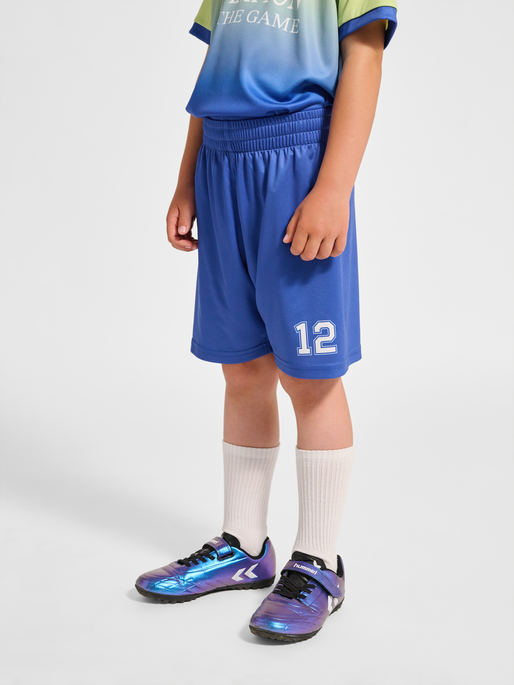 hmlSHIMMER SHORTS, SURF THE WEB, model