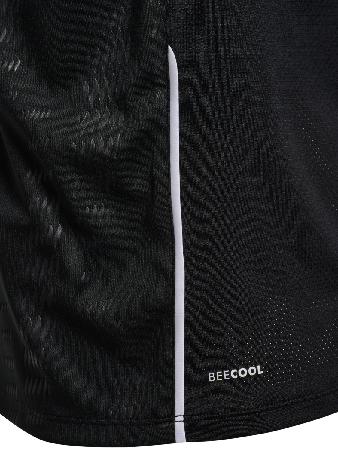 hmlREFEREE JERSEY S/S, BLACK, packshot