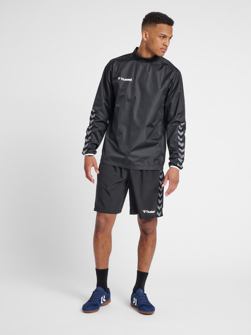 hmlAUTHENTIC WIND BREAKER, BLACK/WHITE, model