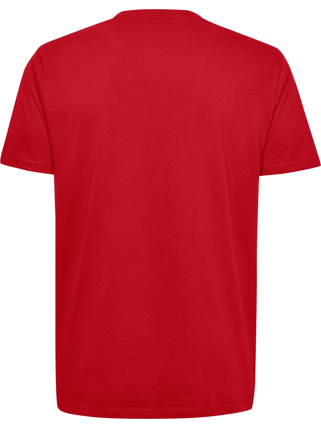 HMLGO COTTON LOGO T-SHIRT S/S, TRUE RED, packshot