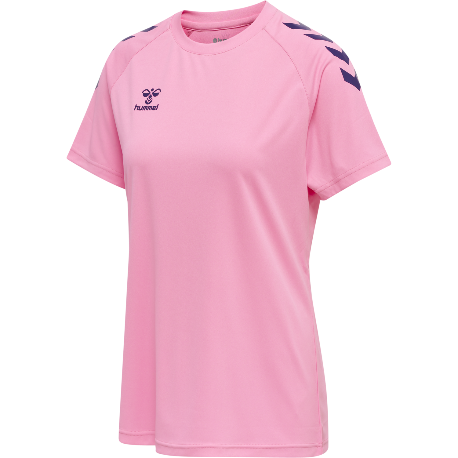 hmlCORE XK CORE POLY TEE  S/S WOMAN, COTTON CANDY, packshot