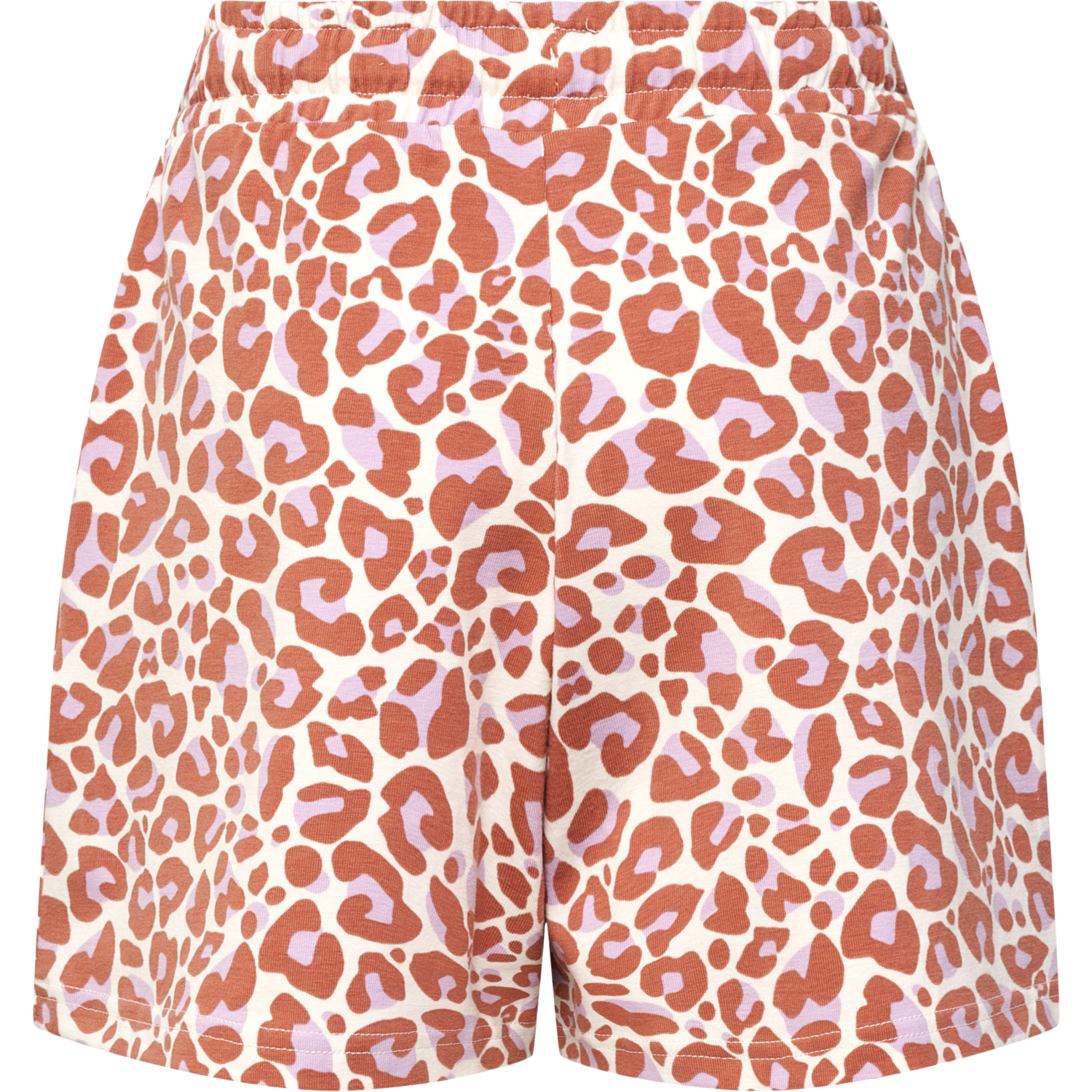 hmlJUMPY AOP SHORTS, COPPER BROWN, packshot