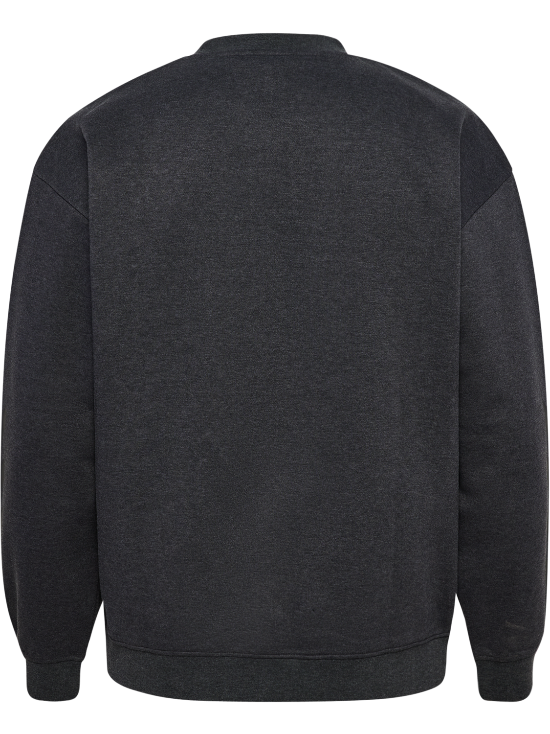 hmlCHEVRON ATHLETIC SWEATSHIRT, DARK GREY MELANGE, packshot
