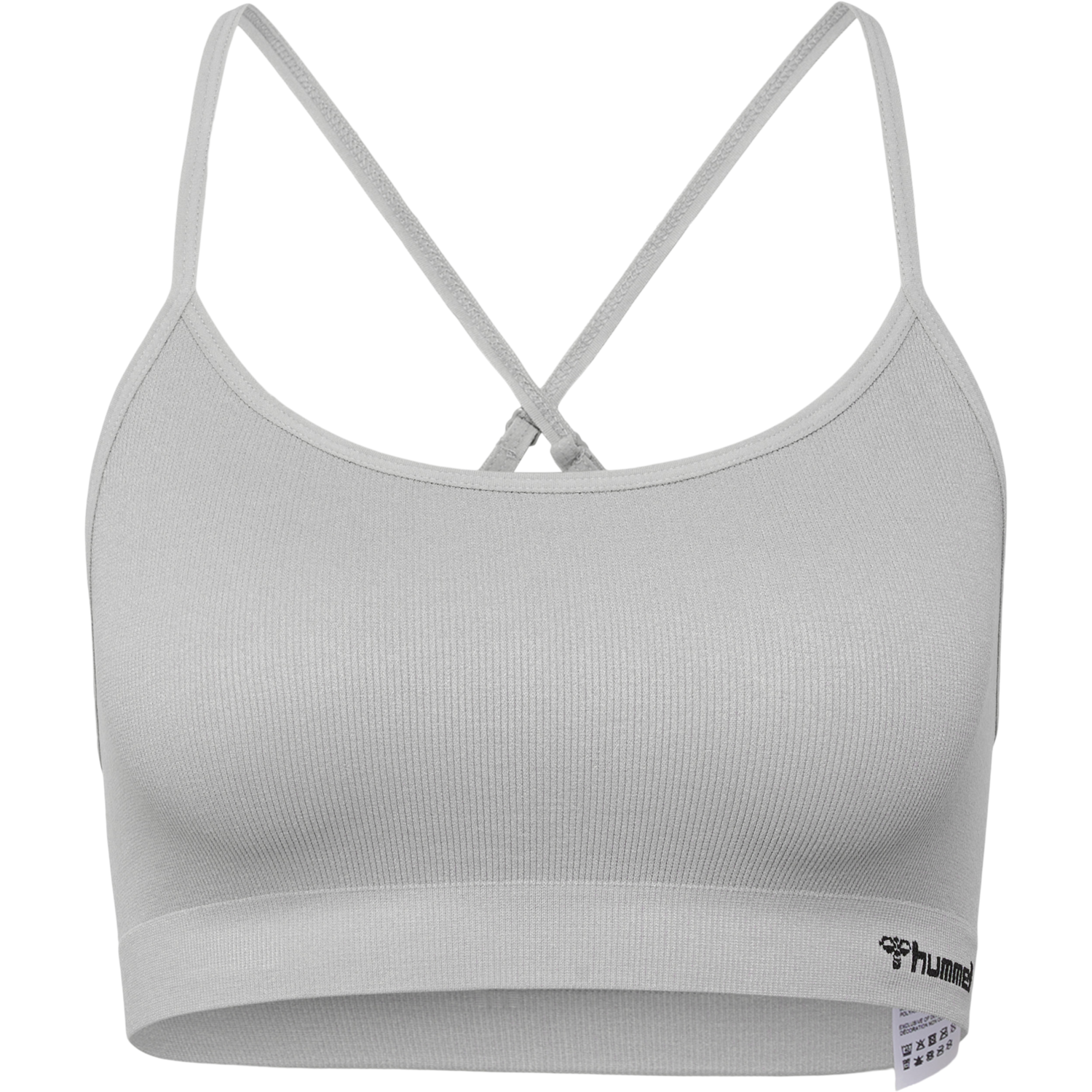 hmlJUNO 2 PACK SEAMLESS BRA, ASH ROSE/PALOMA, packshot