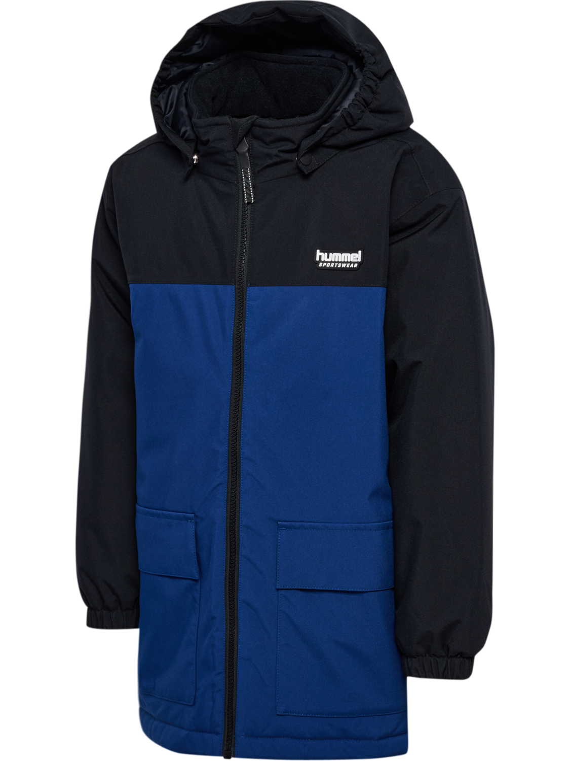 hmlJR BLOCK JACKET WP, ESTATE BLUE, packshot