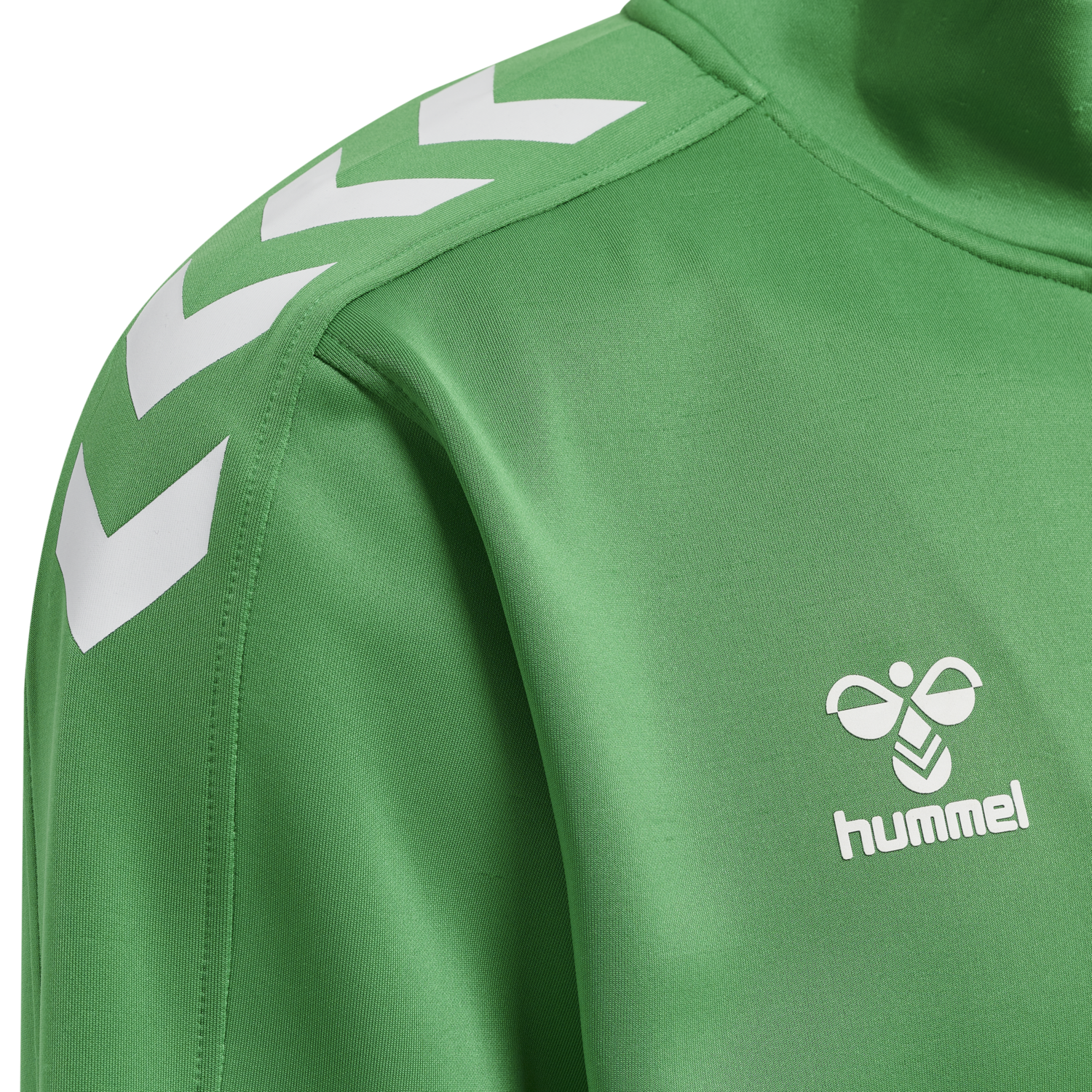 hmlCORE XK POLY ZIP SWEAT, JELLY BEAN, packshot