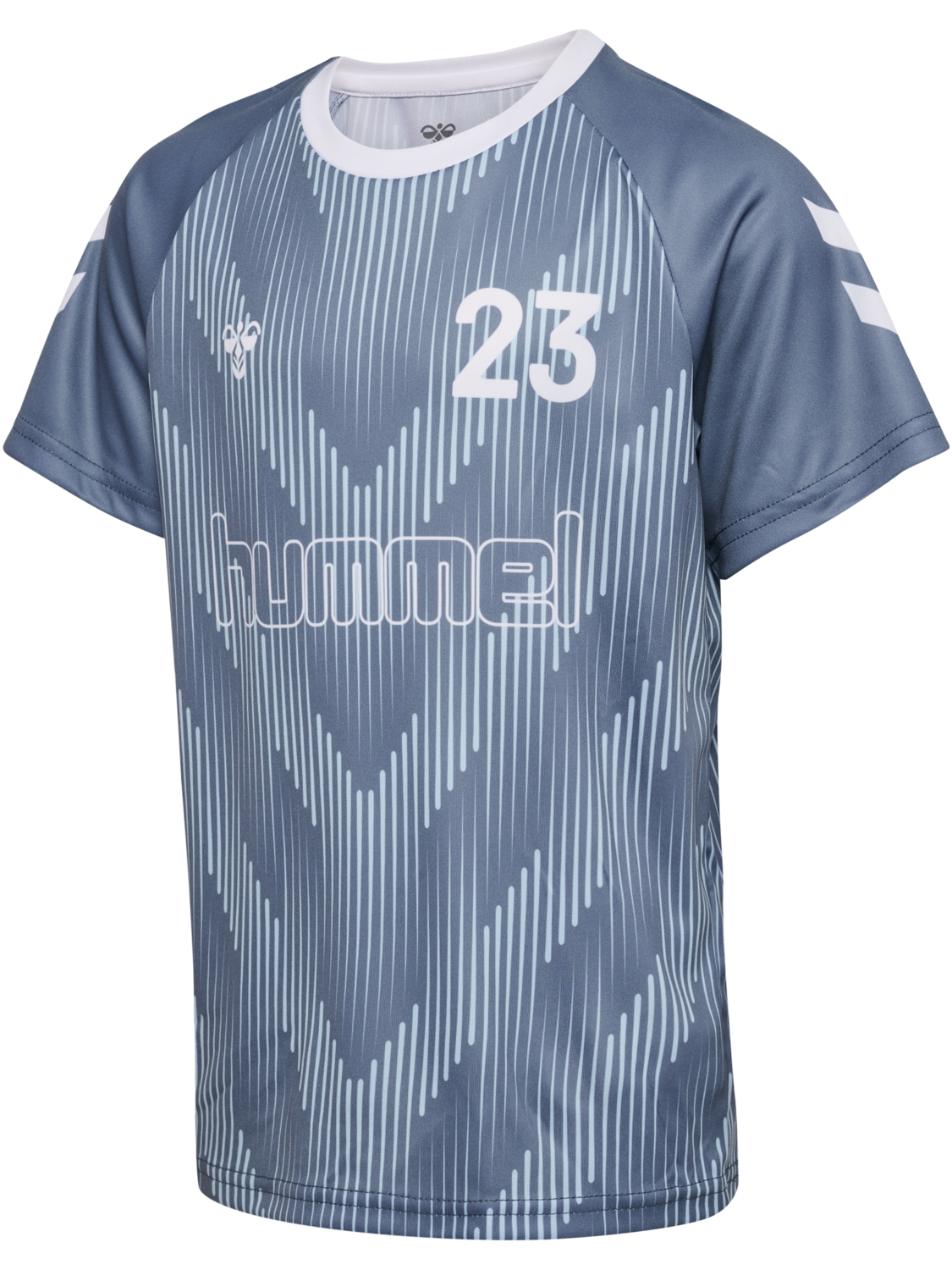 hmlJR REG SOCCER 12 T-SHIRT SS, FLINT STONE, packshot