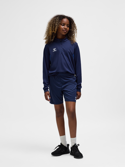hmlAUTHENTIC PL SHORTS KIDS, MARINE, model