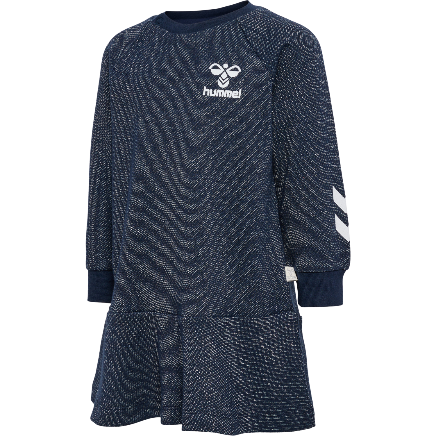 hmlSALLY DRESS L/S, !SARGASSO SEA, packshot