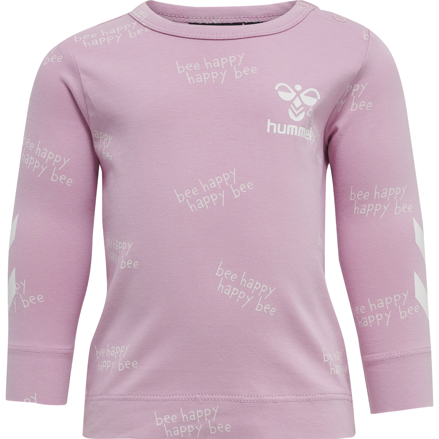 hmlCALEN T-SHIRT L/S, MAUVE MIST, packshot