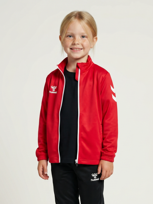 hmlLOGO SUIT KIDS, TRUE RED/BLACK, model