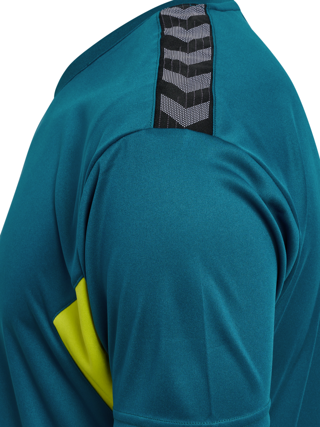 hmlAUTHENTIC PL JERSEY S/S, BLUE CORAL/SULPHUR SPRING, packshot