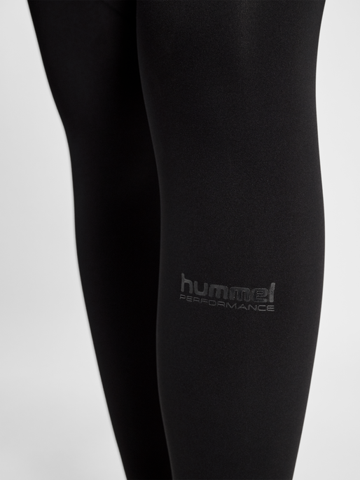 hmlHIIT INTENSITY HIGH WAIST TIGHTS, BLACK/EBONY, model