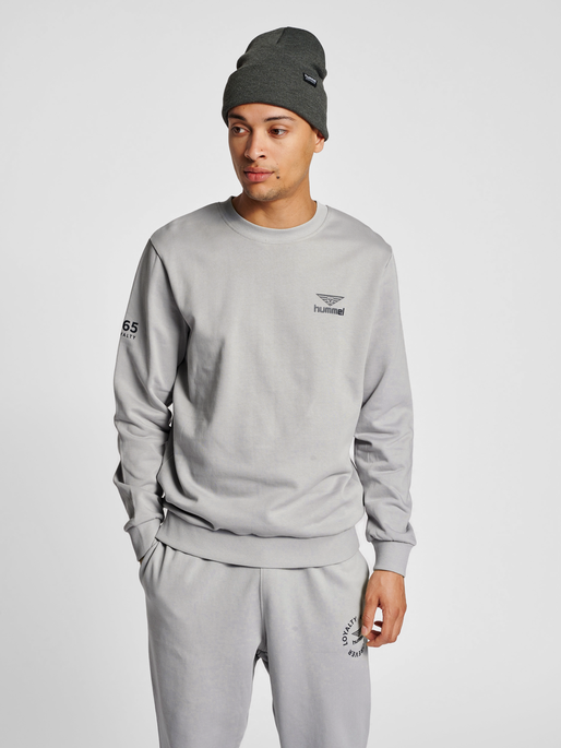 hmlLGC LOYALTY SWEATHIRT, HARBOR MIST, model