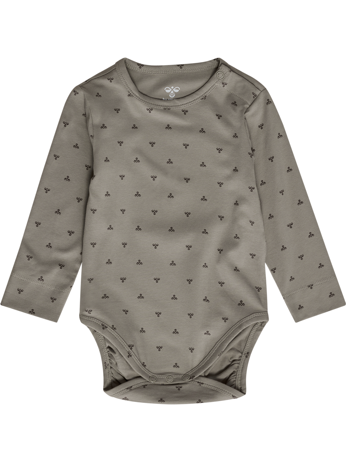 hmlMINI BEE AOP BODY L/S, VINTAGE KHAKI, packshot
