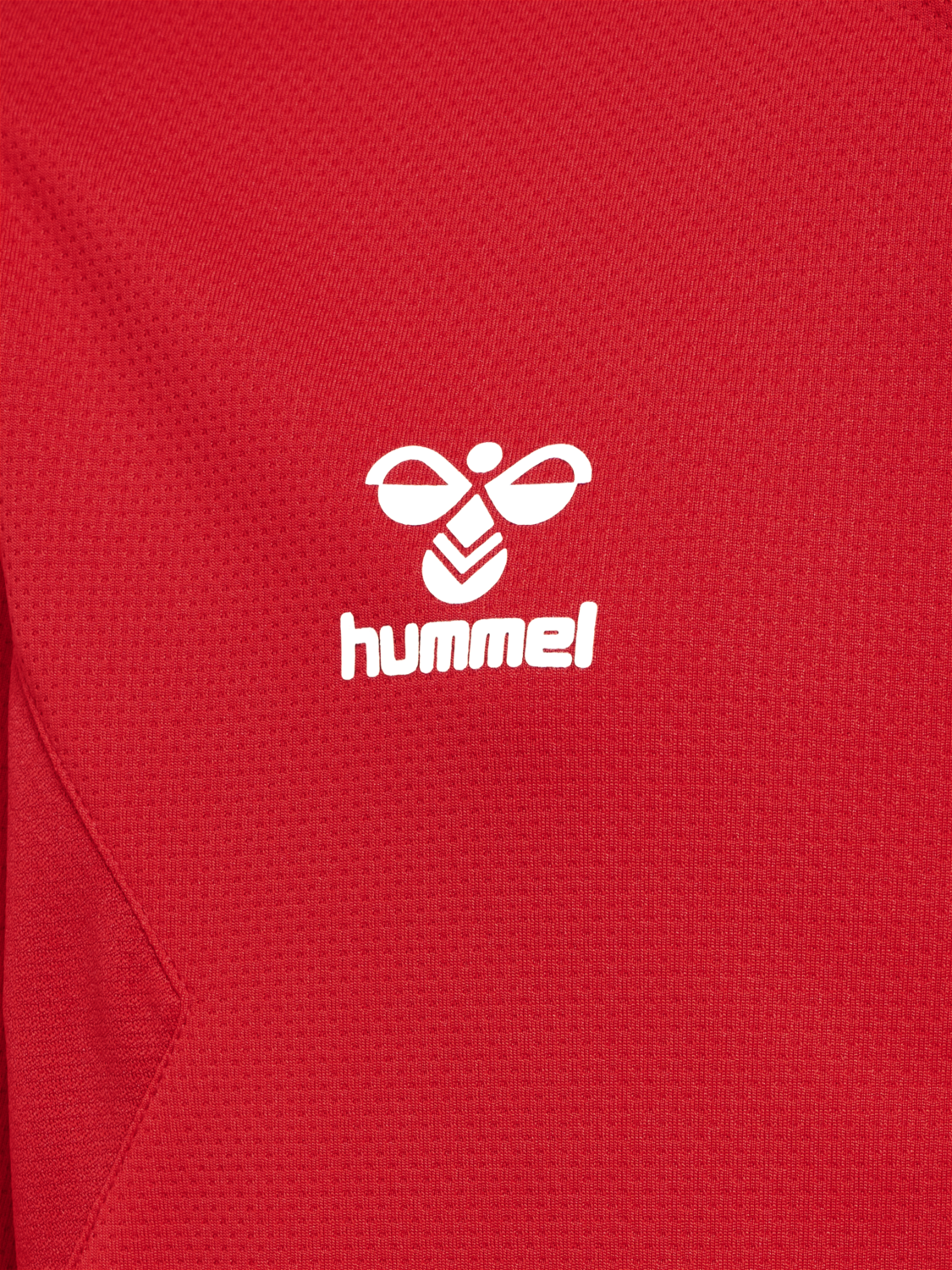 hmlAUTHENTIC PL ZIP JACKET KIDS, TRUE RED, packshot