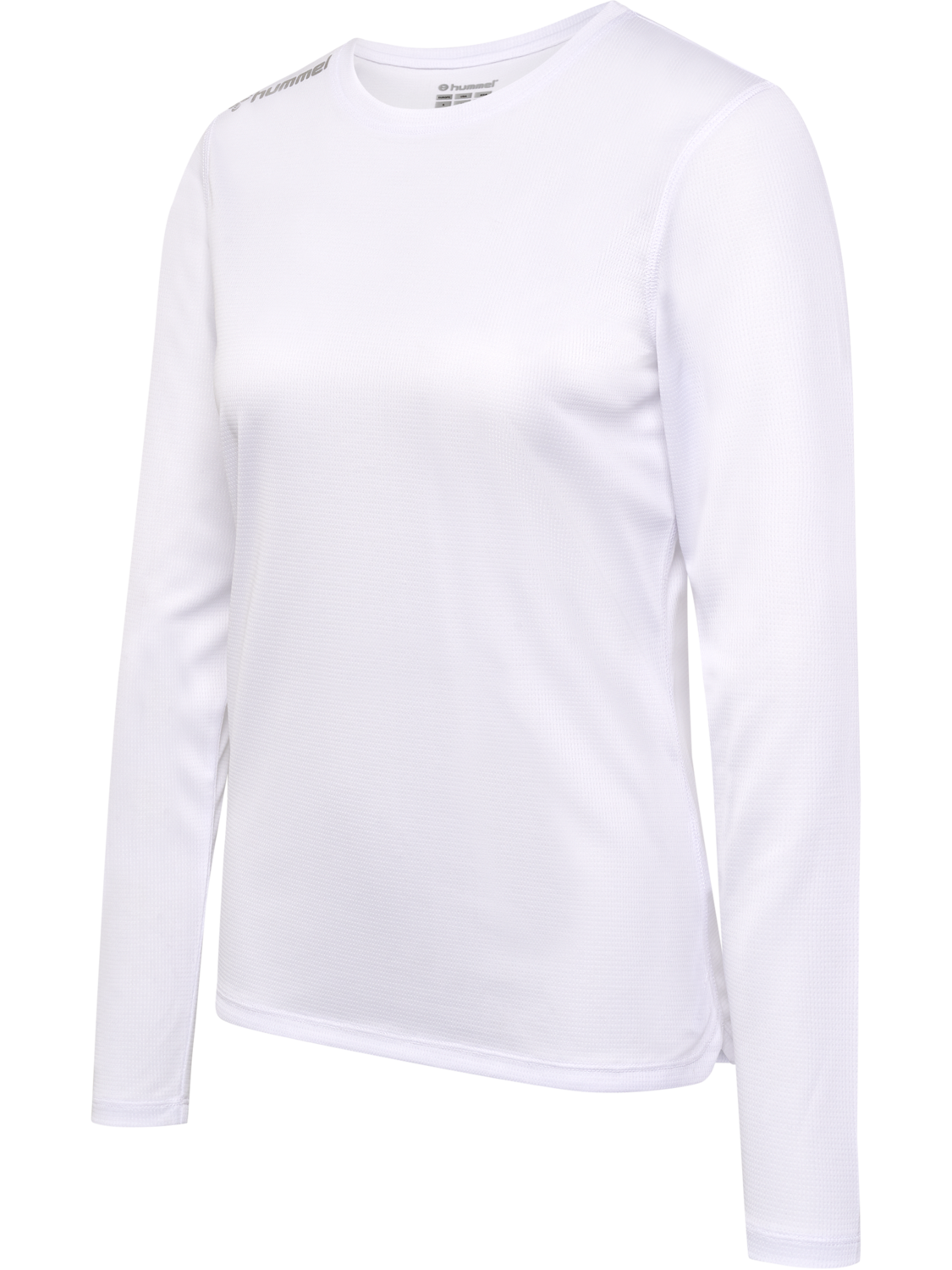 hmlRUN JERSEY L/S WOMAN, WHITE, packshot