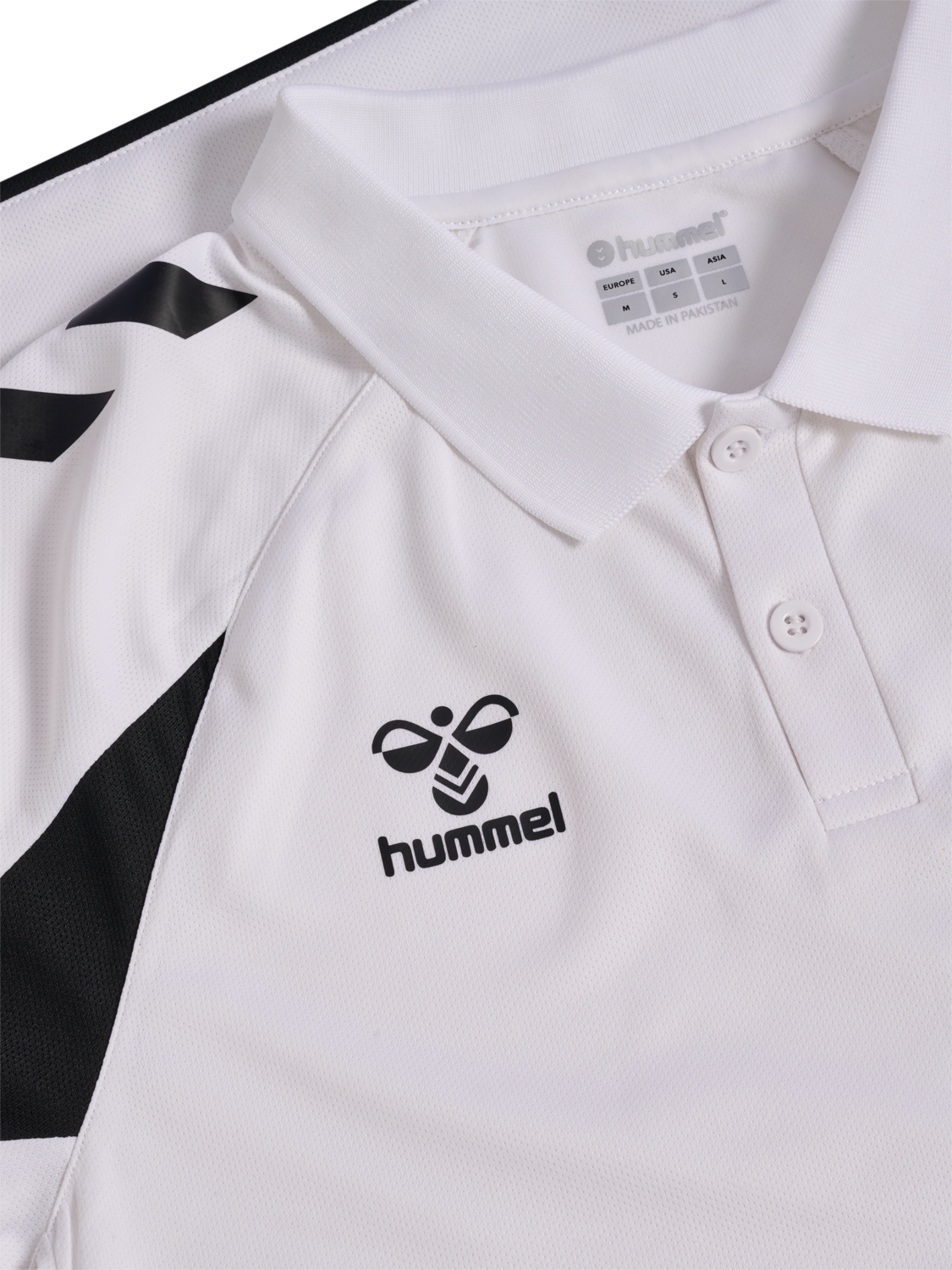 hmlCORE 2.0 POLO, WHITE/BLACK, packshot