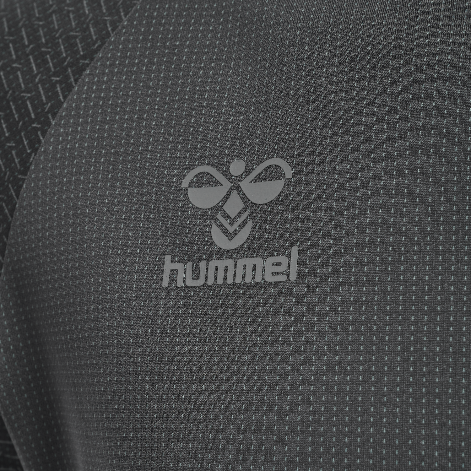 hmlPRO GRID TRAINING JERSEY S/S, FORGED IRON/QUIET SHADE, packshot