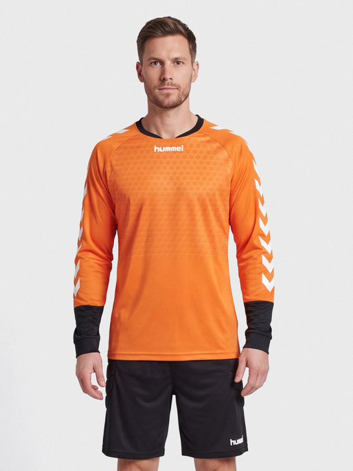 ESSENTIAL GK JERSEY, TANGERINE, model