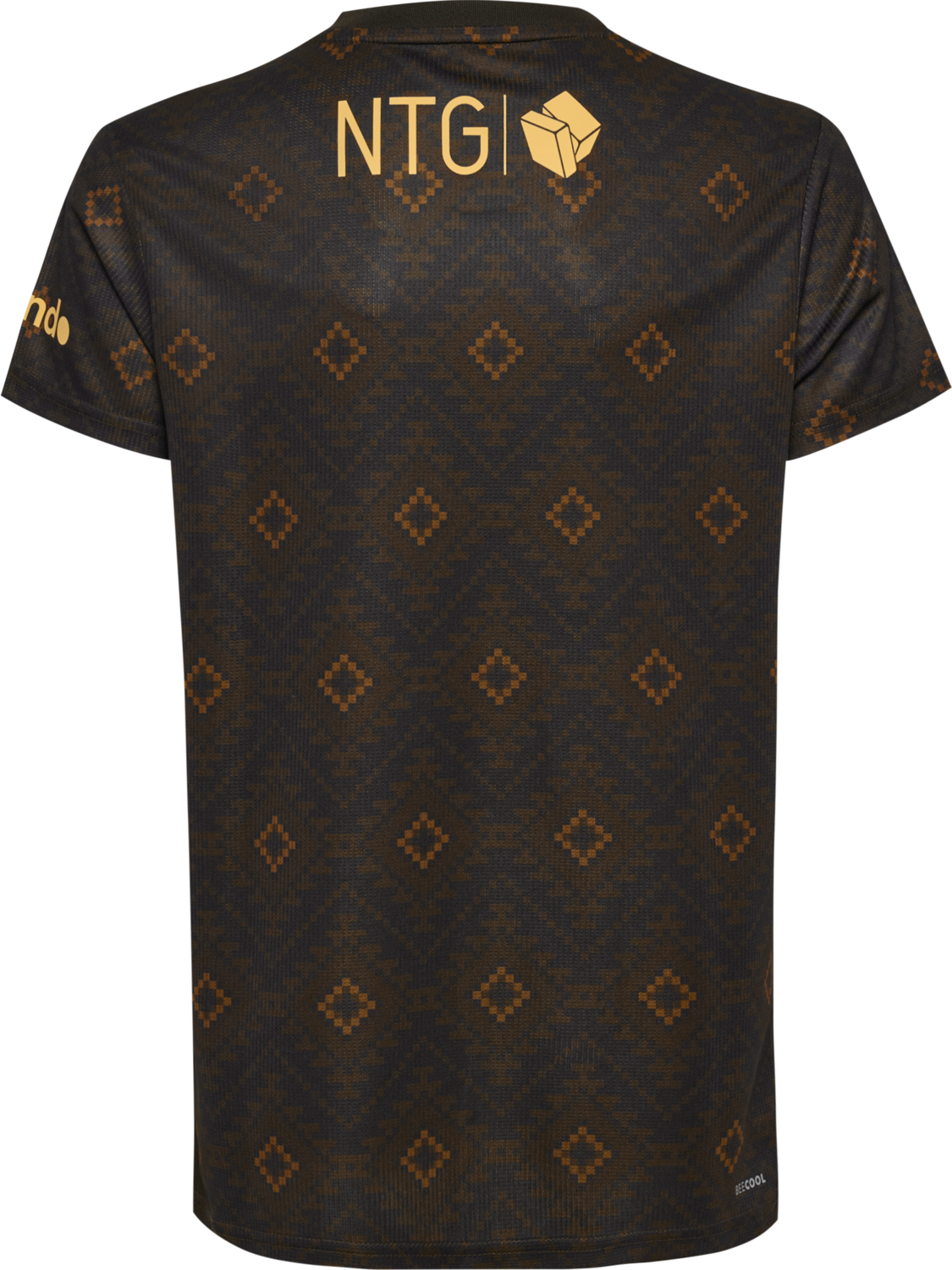 BIF 25/26 THIRD JERSEY S/S KIDS, BROWN, packshot