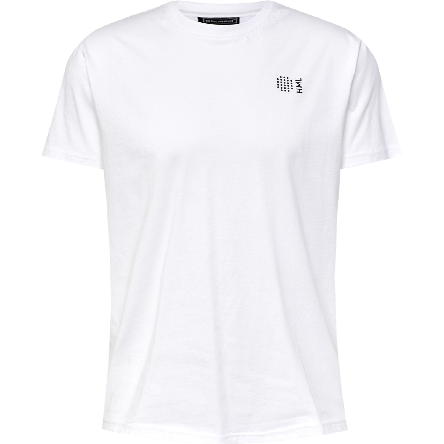 hmlCOURT COTTON T-SHIRT S/S, WHITE, packshot