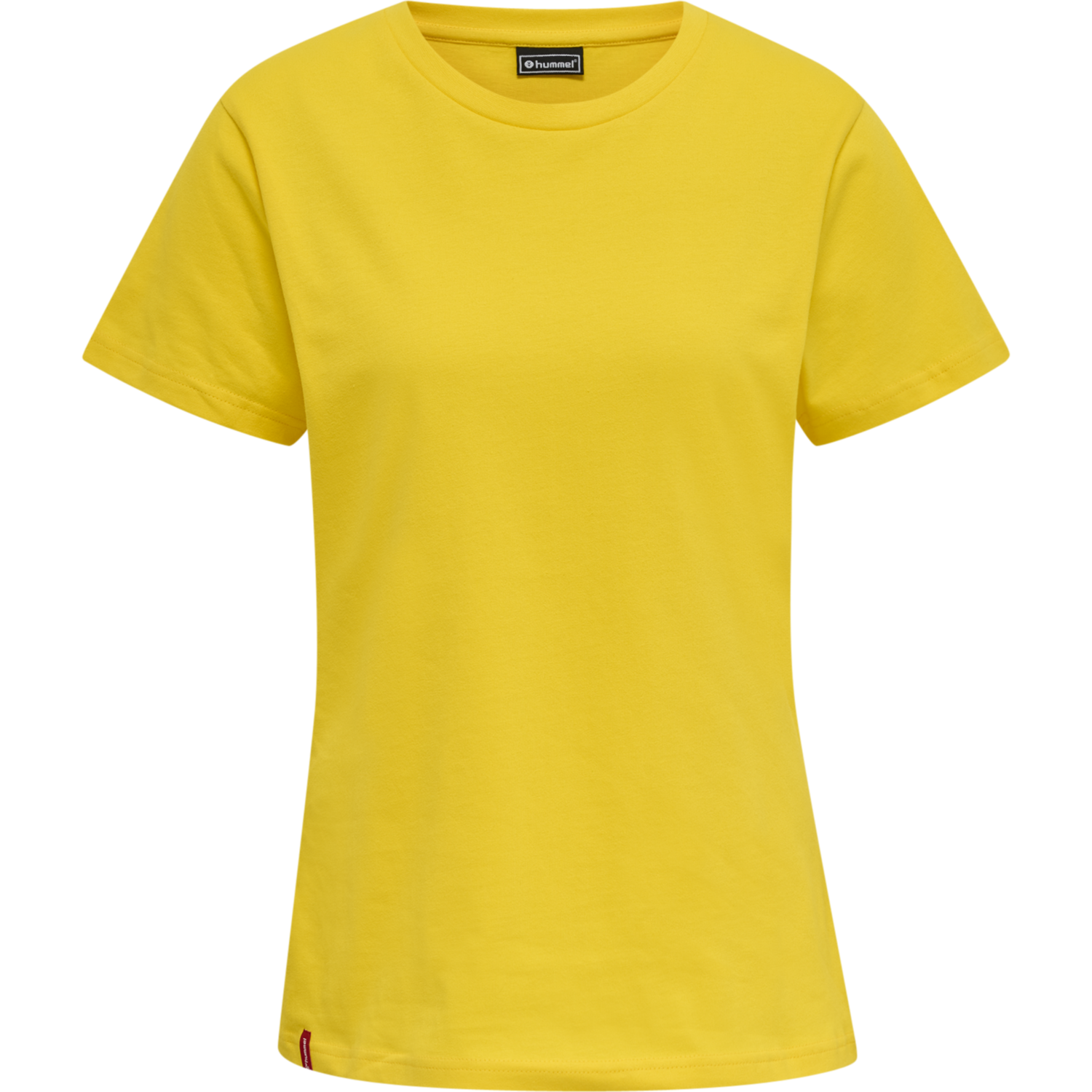 hmlRED HEAVY T-SHIRT S/S WOMAN, EMPIRE YELLOW, packshot