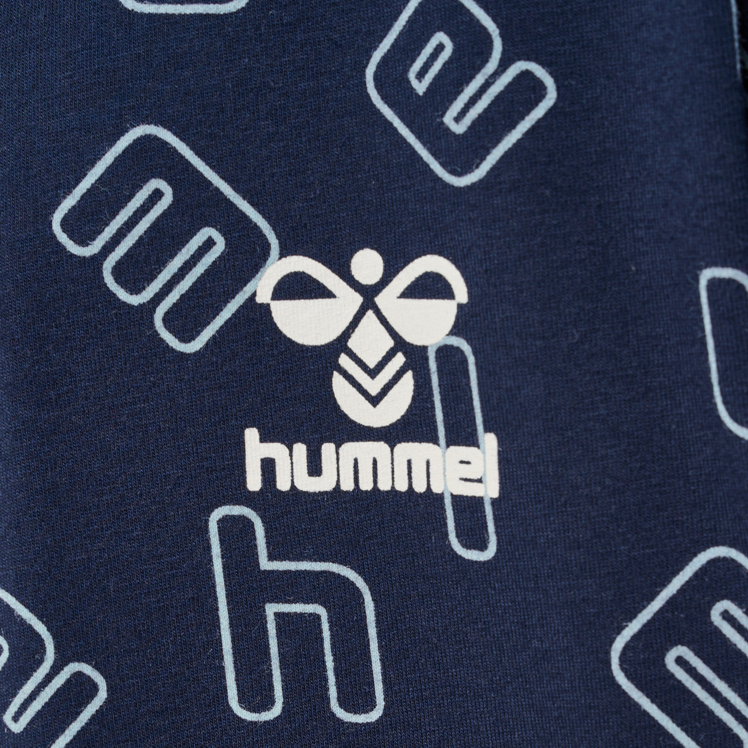 hmlFLOW AOP T-SHIRT S/S, BLACK IRIS, packshot