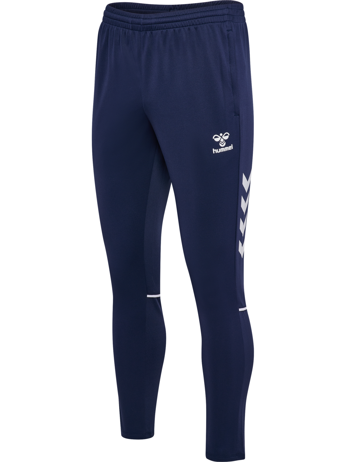 hmlCORE 2.0 TRAINING PANTS, MARINE/WHITE, packshot