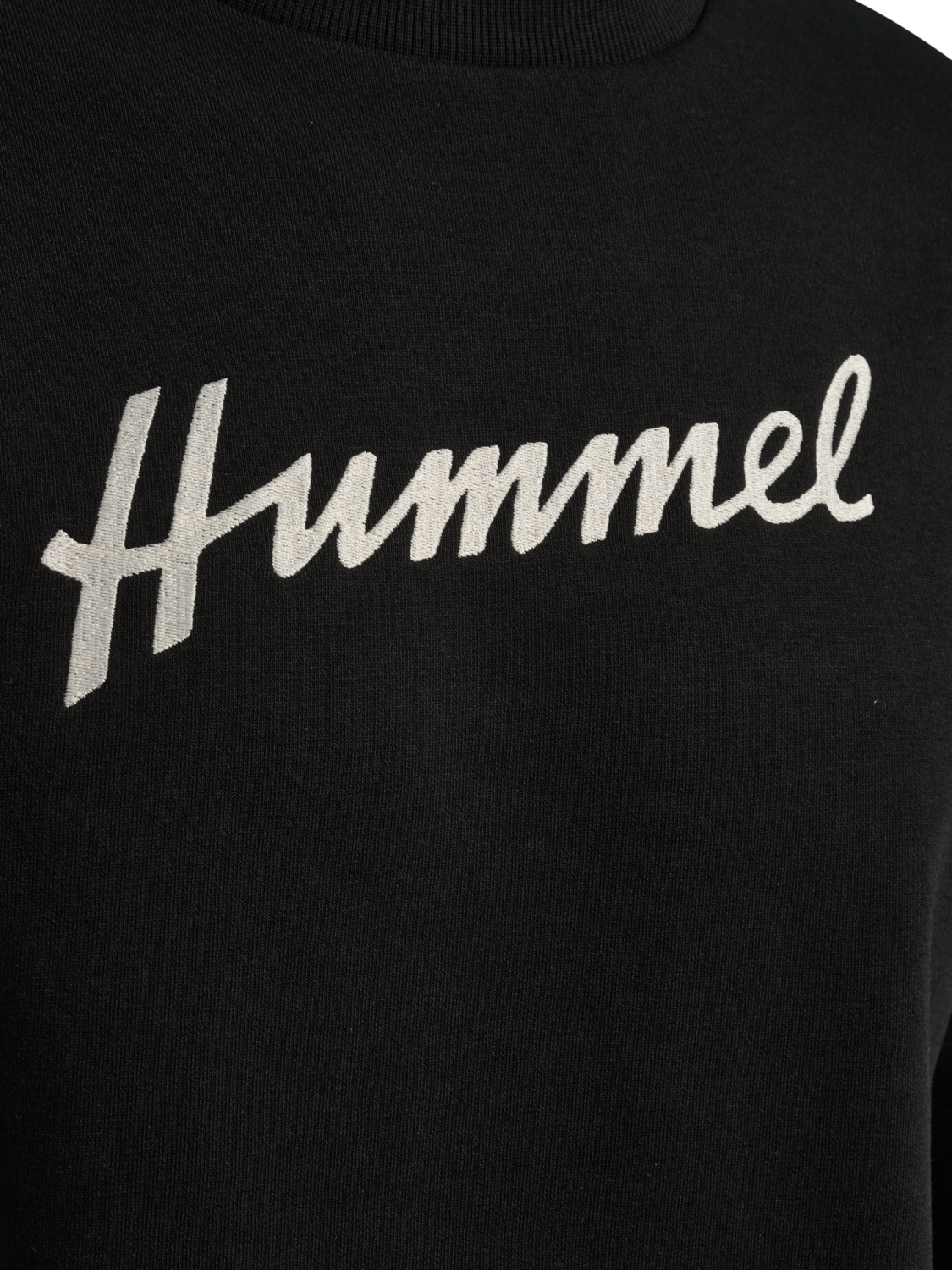 hmlCLUB SWEATSHIRT, BLACK, packshot