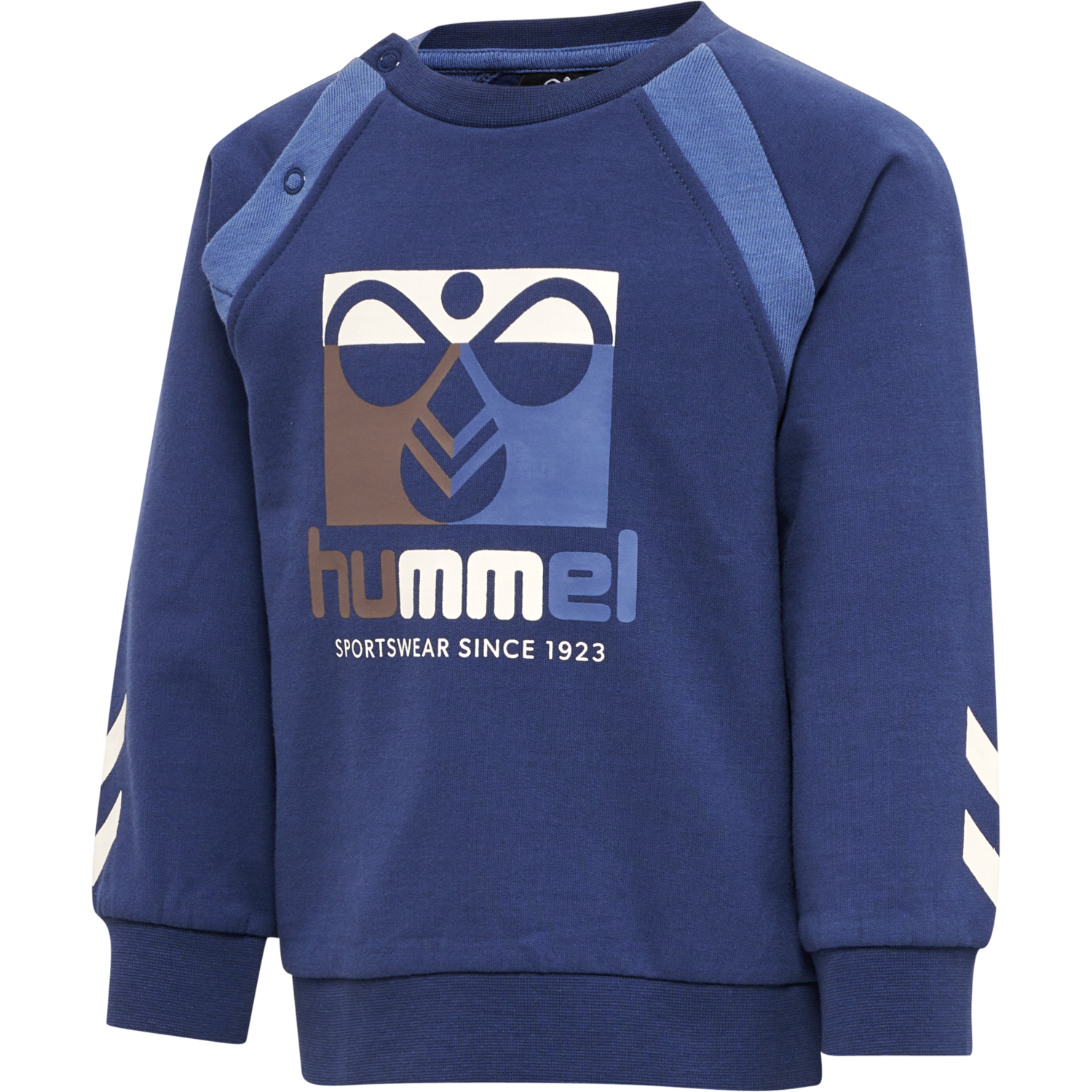 hmlLASSEN SWEATSHIRT, SARGASSO SEA, packshot