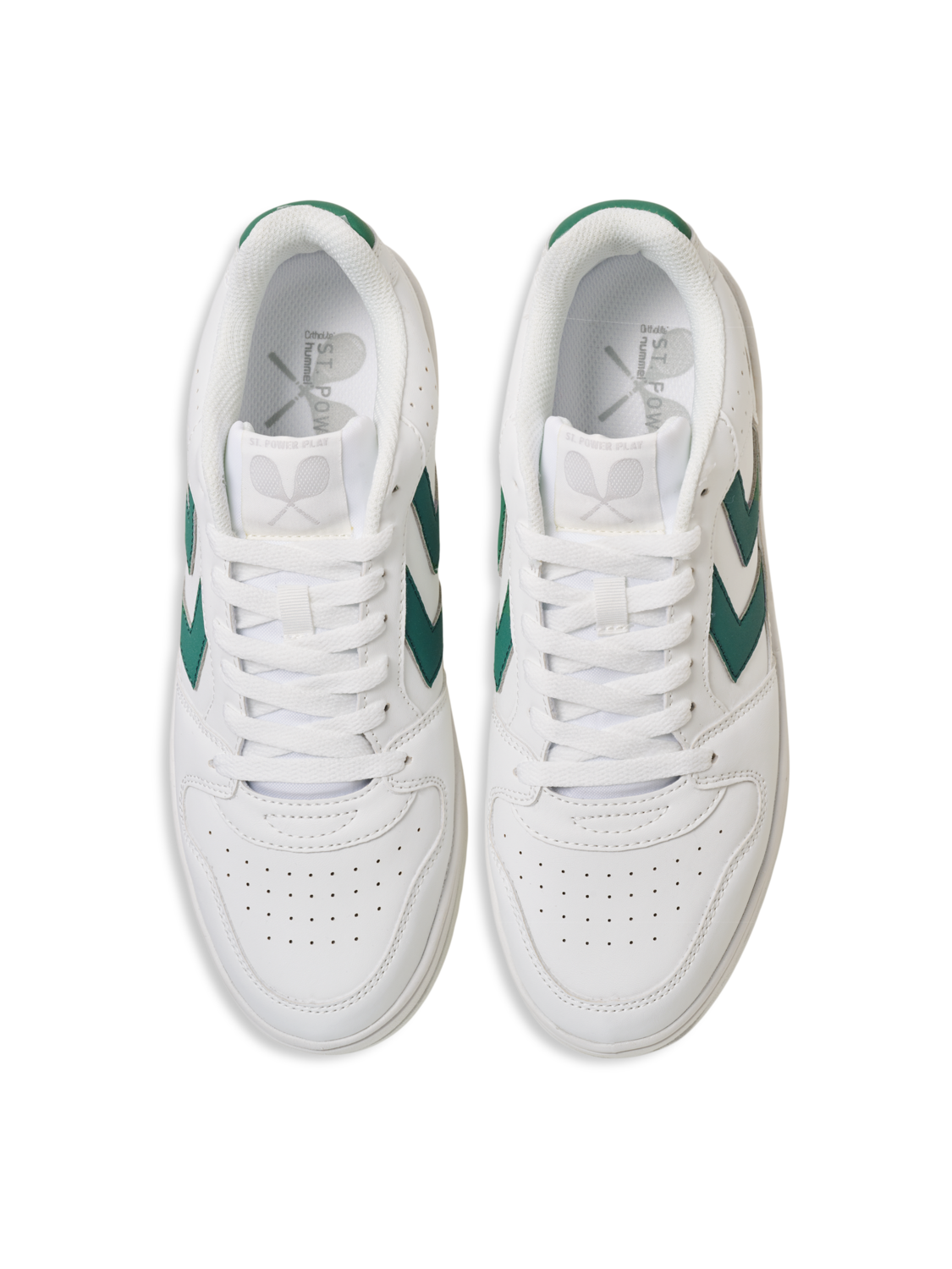 ST. POWER PLAY CL, WHITE/GREEN, packshot