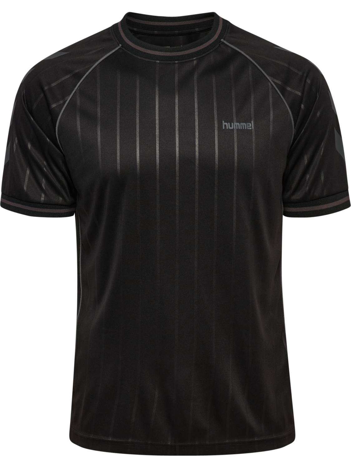 hmlPITCH T-SHIRT S/S, BLACK, packshot