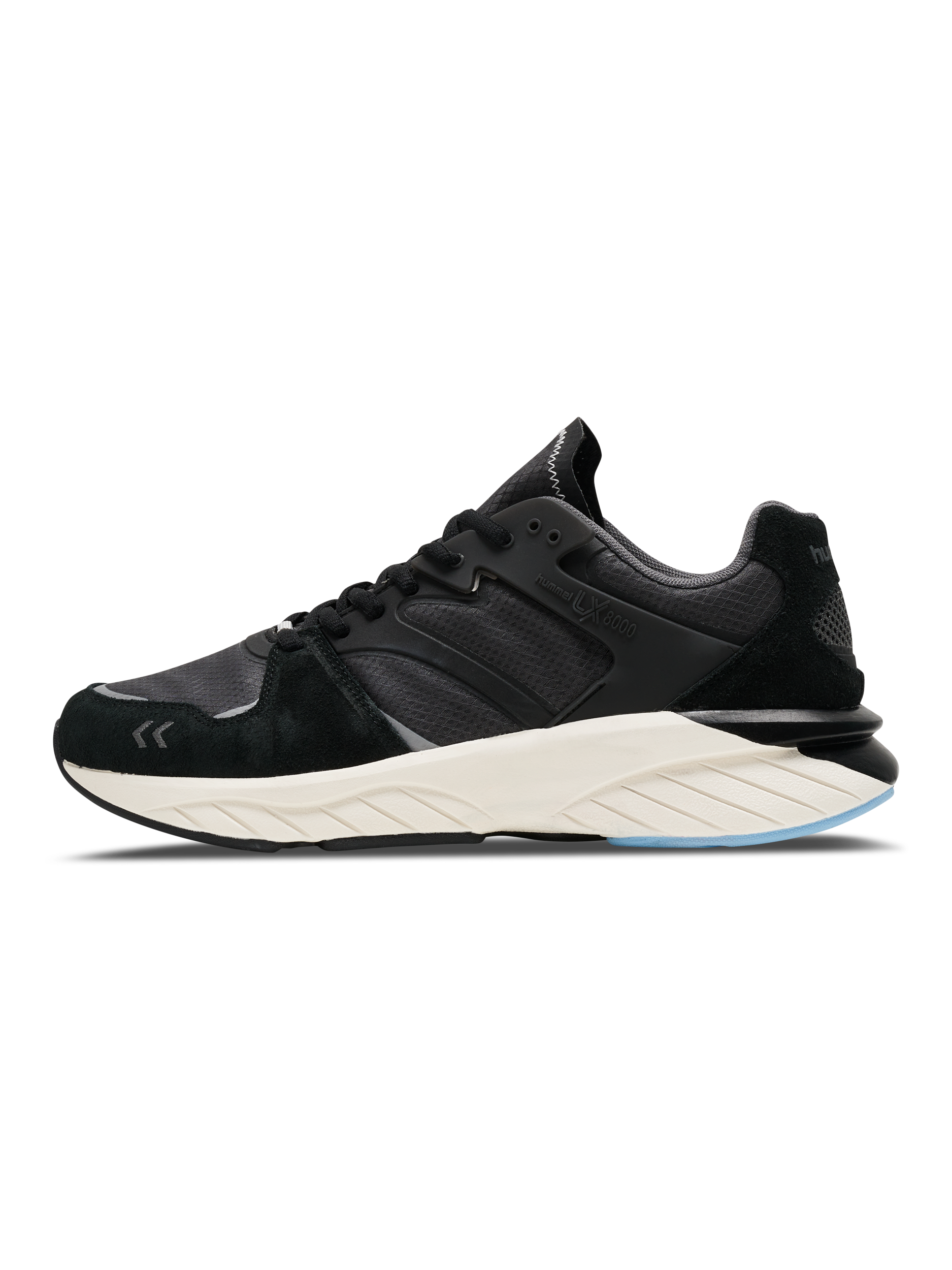 REACH LX 8000 SUEDE, BLACK, packshot