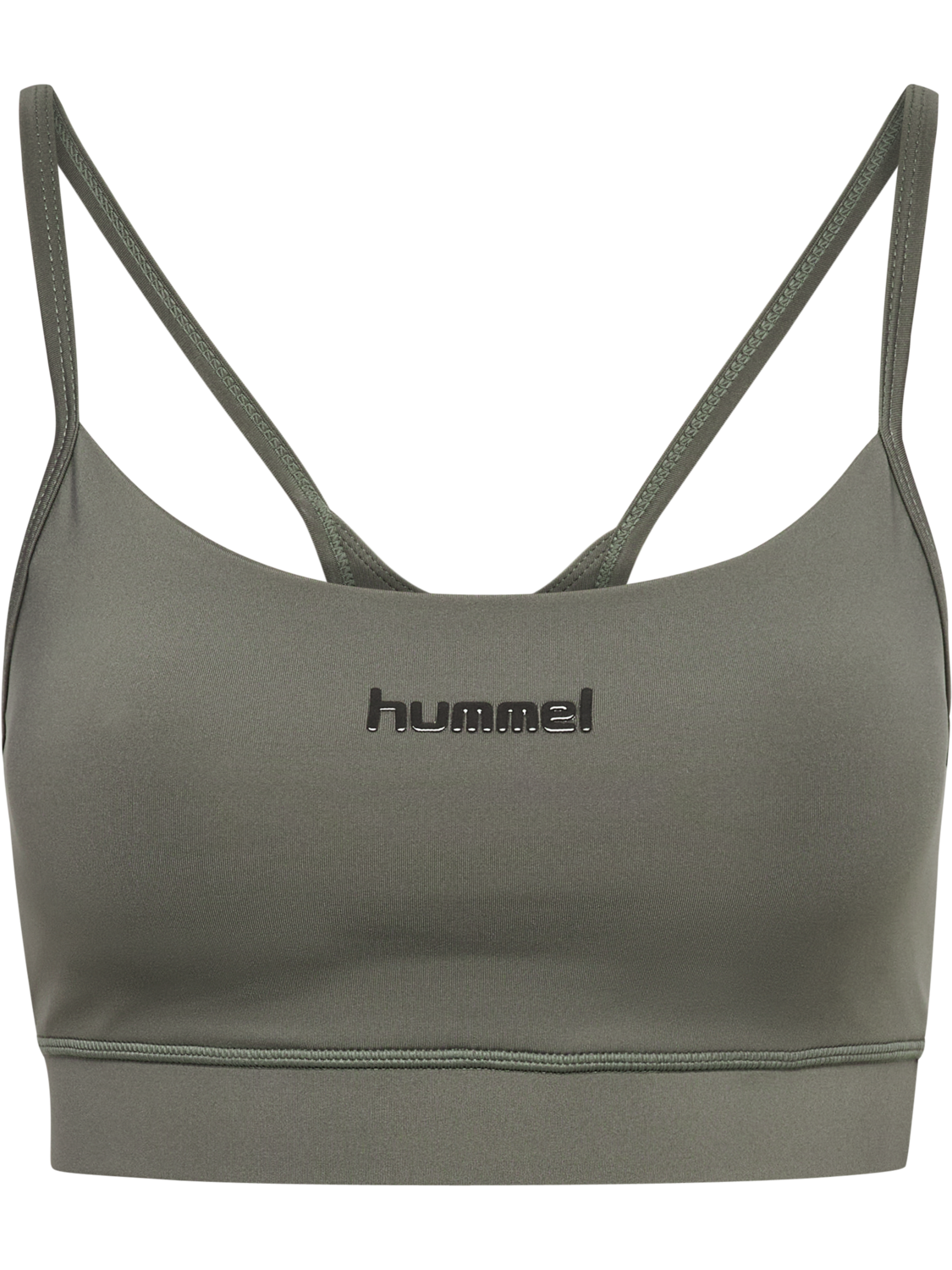 hmlPRIMA MEDIUM SUPPORT BRA, CASTOR GRAY, packshot