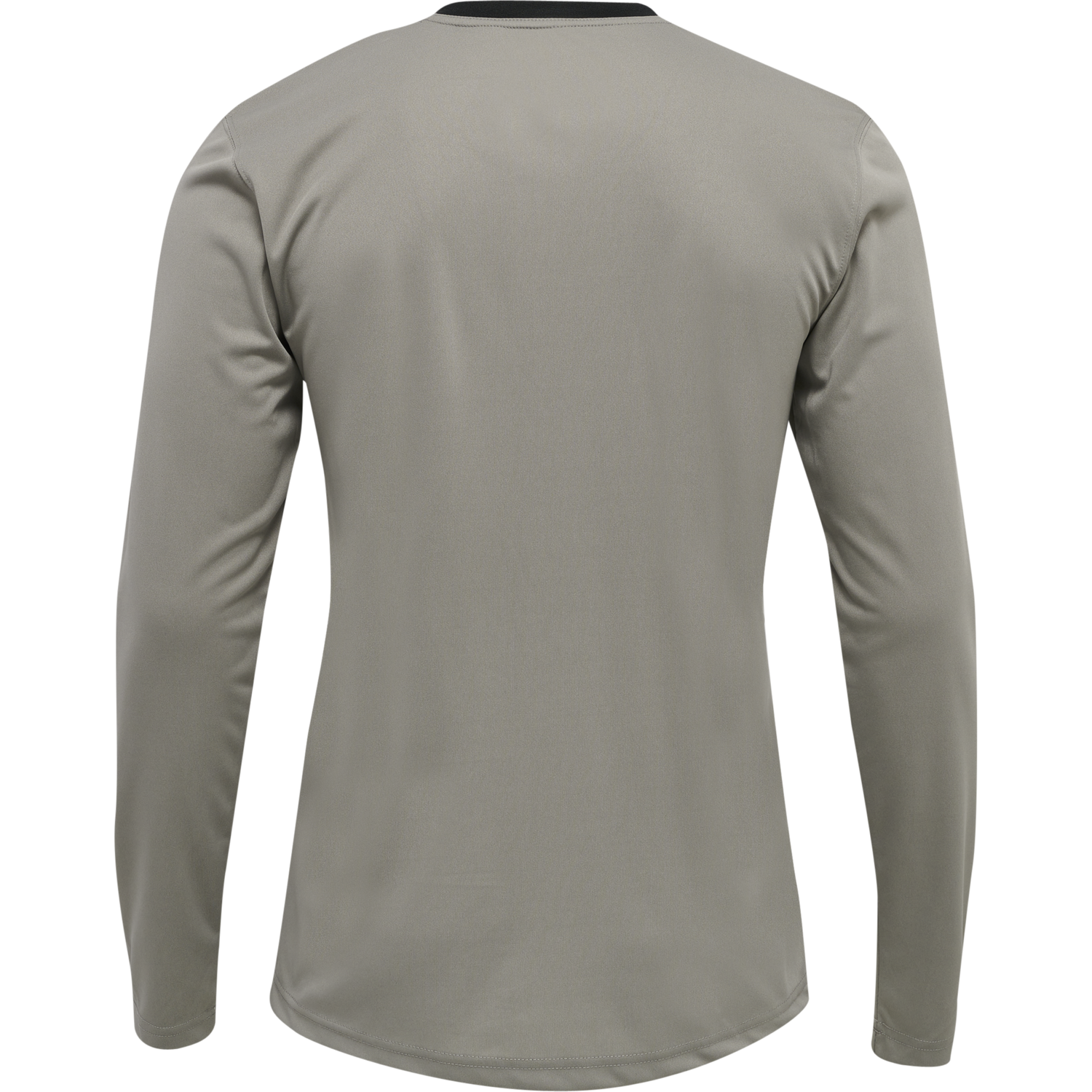 hmlREFEREE CHEVRON JERSEY L/S, STEEPLE GRAY, packshot