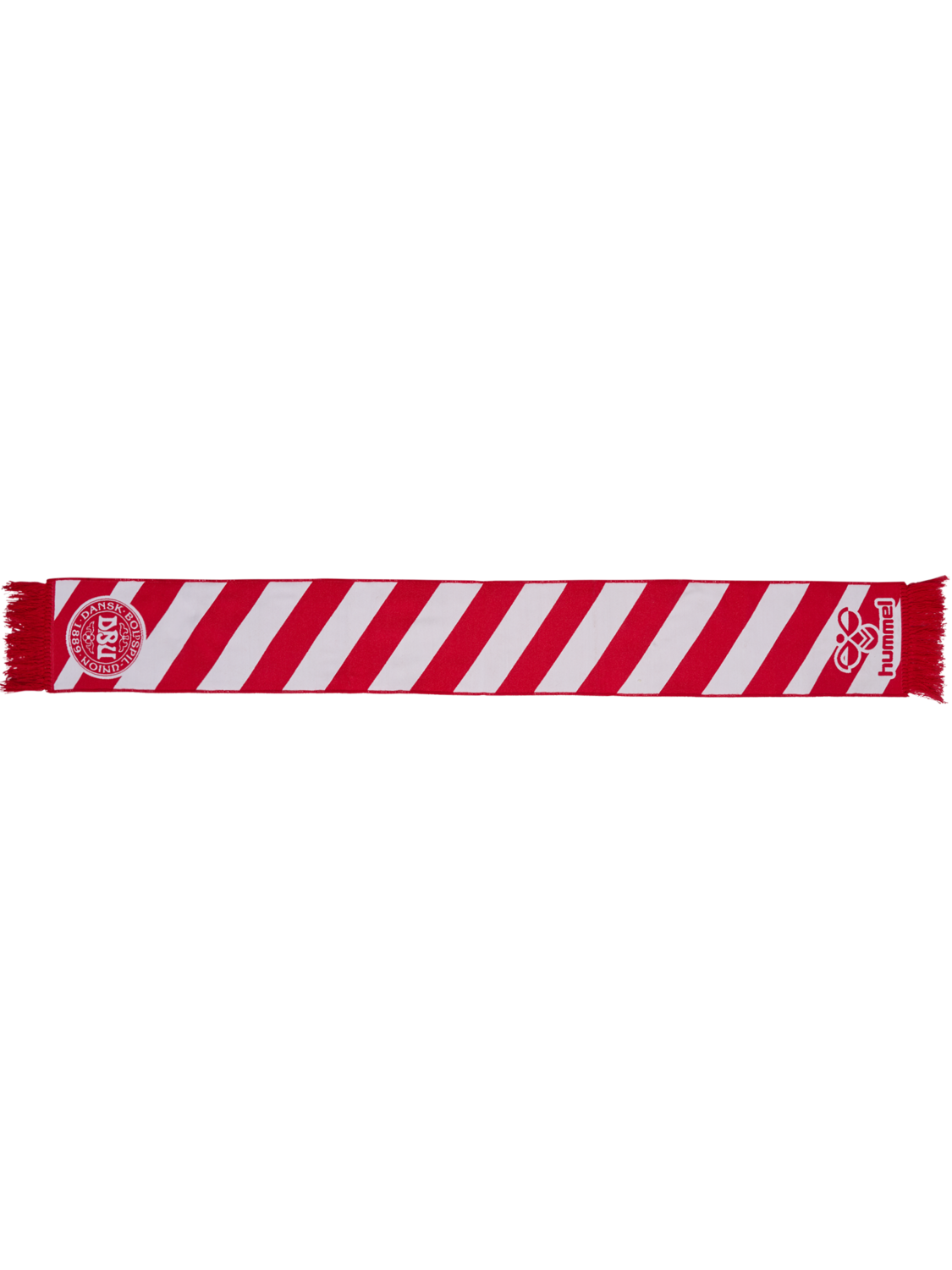 DBU 26 FAN SCARF, WHITE/RED, packshot