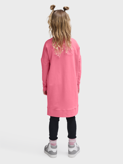 hmlZIPPI DRESS L/S, BUBBLEGUM, model