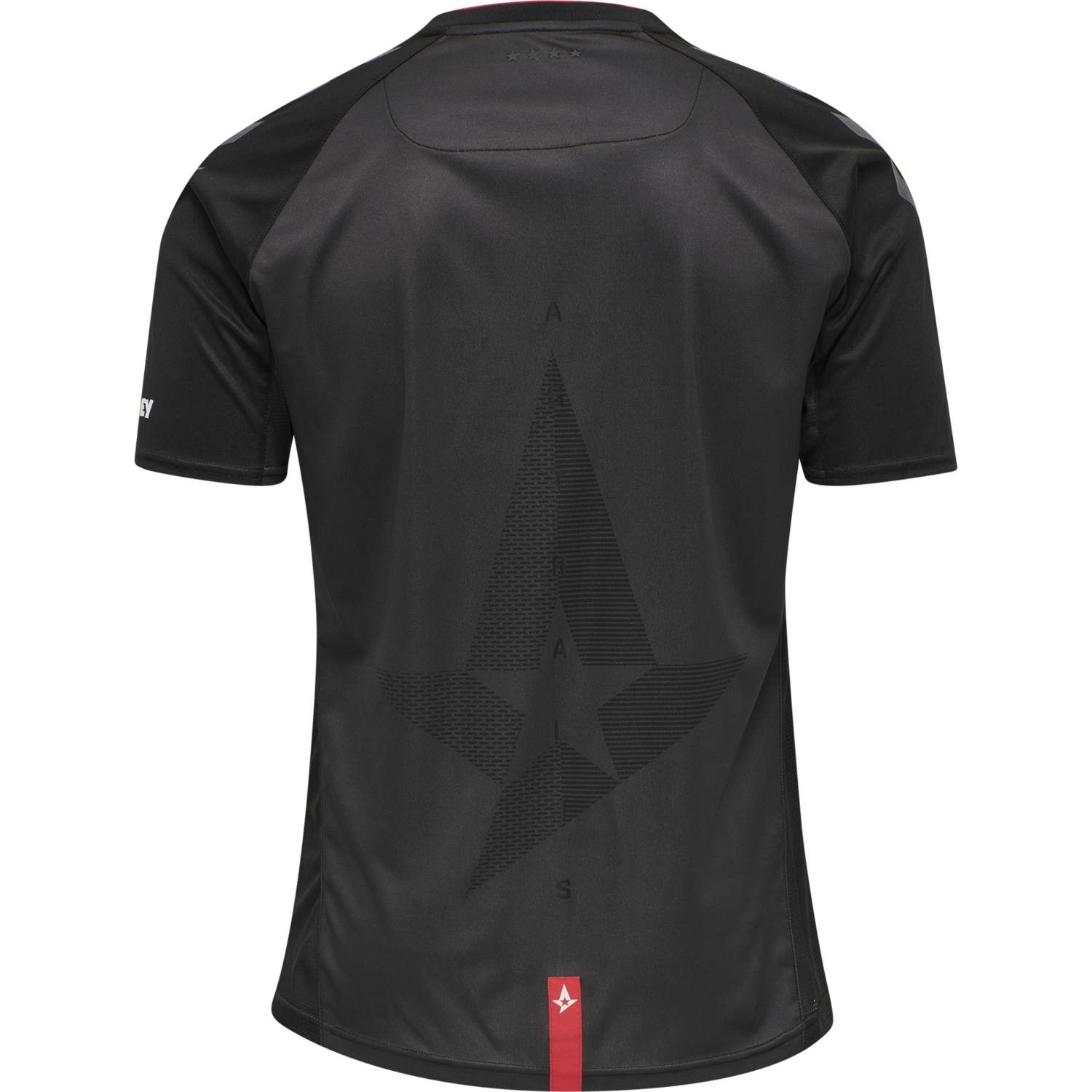 ASTRALIS 20/21 GAME JERSEY S/S, BLACK W/LOGO, packshot