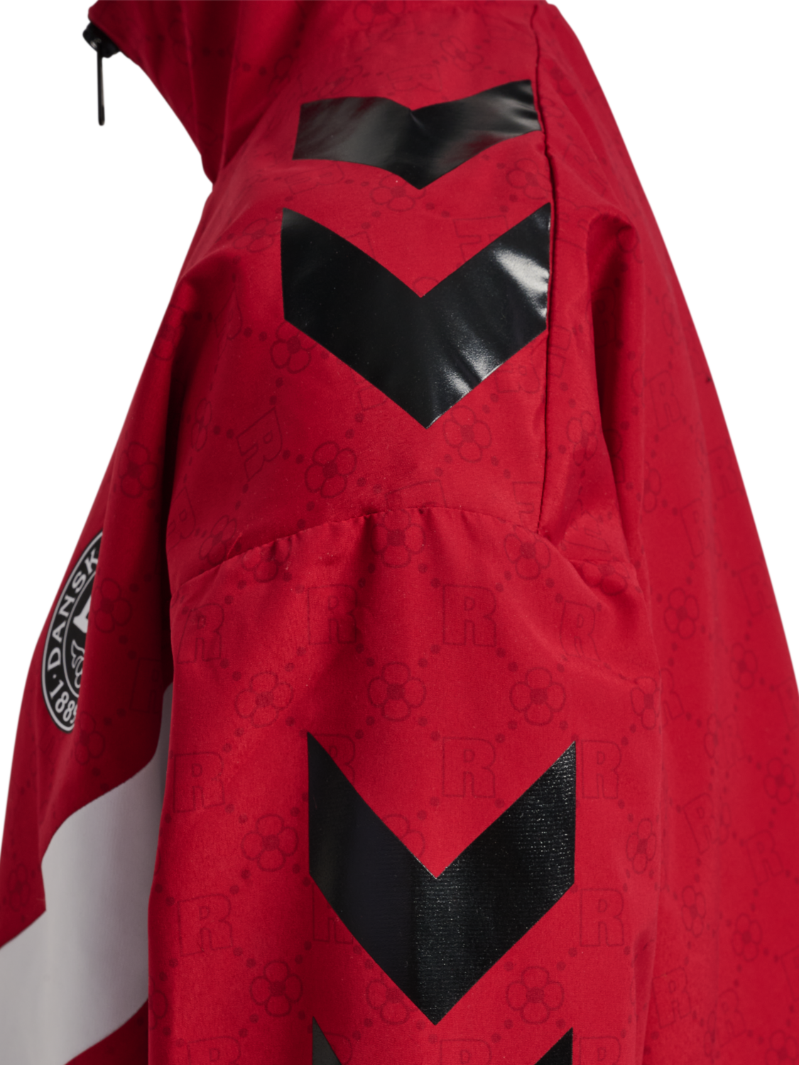 hmlTRACKSUIT JACKET DBU ROTATE, TANGO RED, packshot