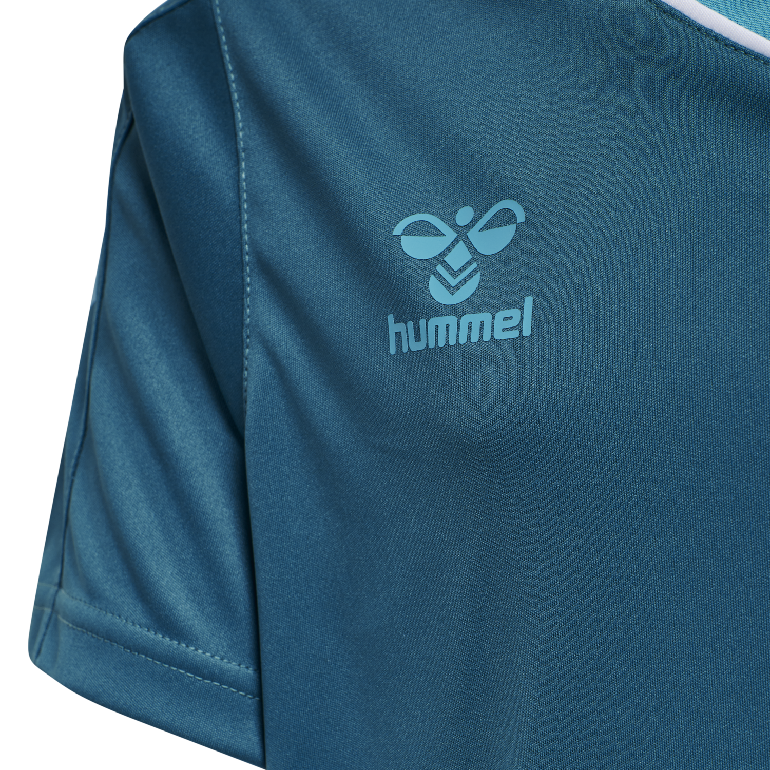 hmlCORE XK POLY JERSEY S/S KIDS, BLUE CORAL, packshot