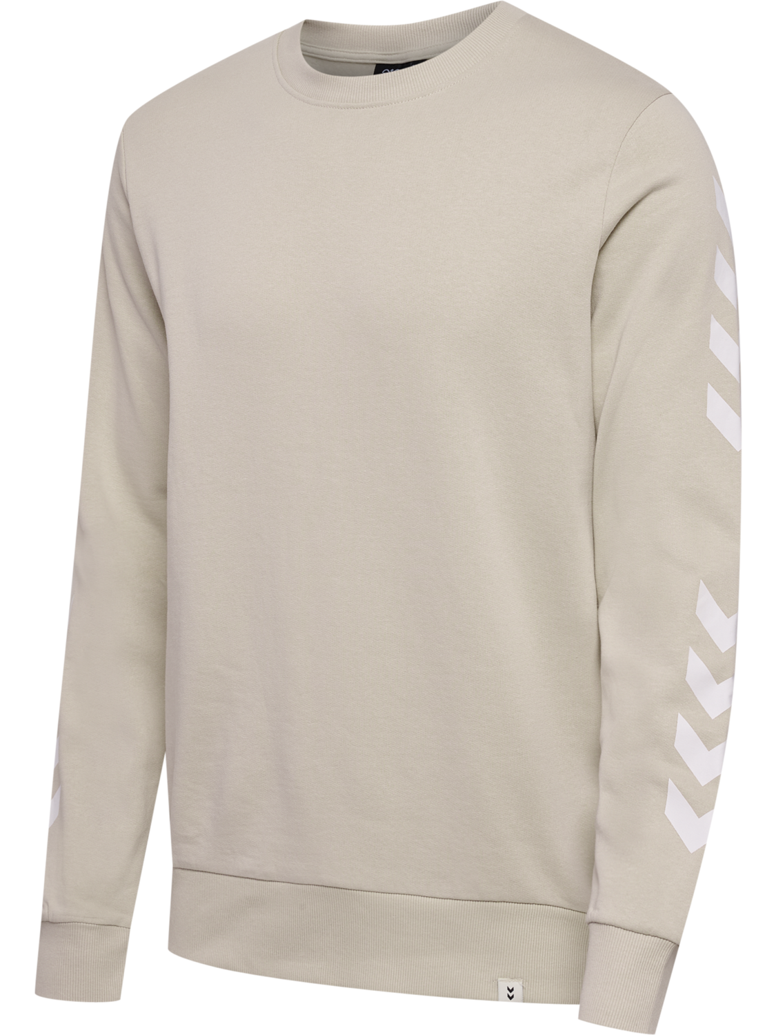 hmlLEGACY CHEVRON SWEATSHIRT, PUMICE STONE, packshot