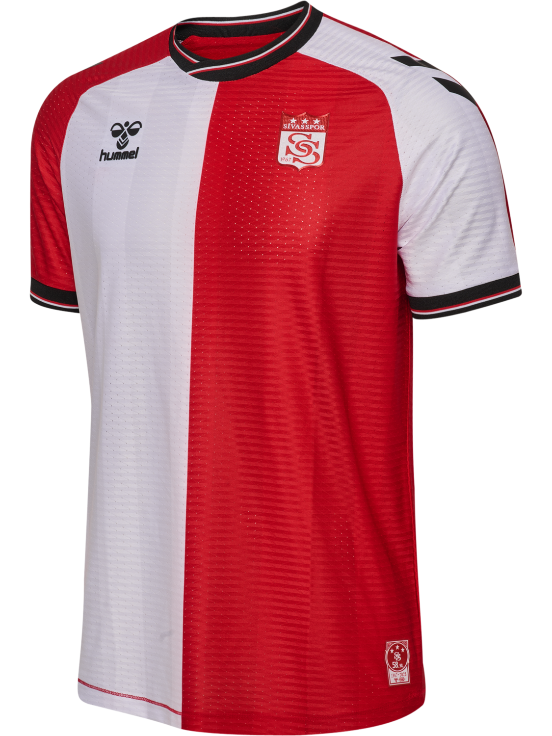 SIVASSPOR 25/26 2ND HOME JERSEY S/S, TRUE RED/WHITE, packshot