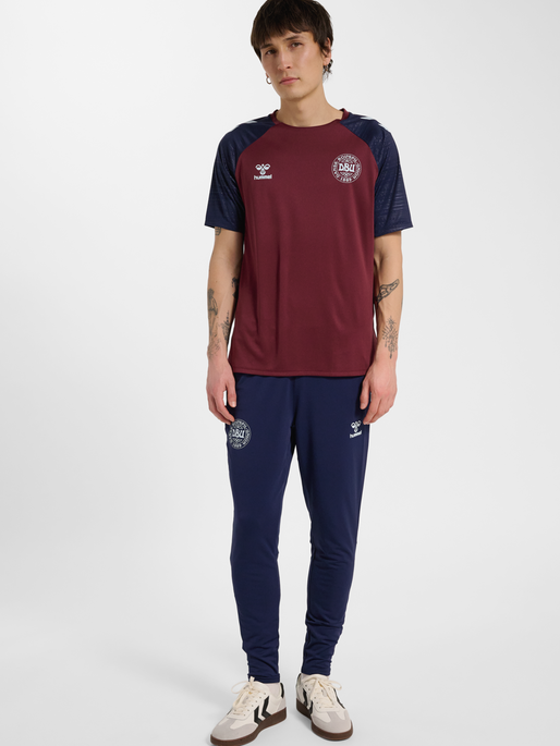 DBU 26 PRO TR JERSEY S/S, WINDSOR WINE/PEACOAT, model