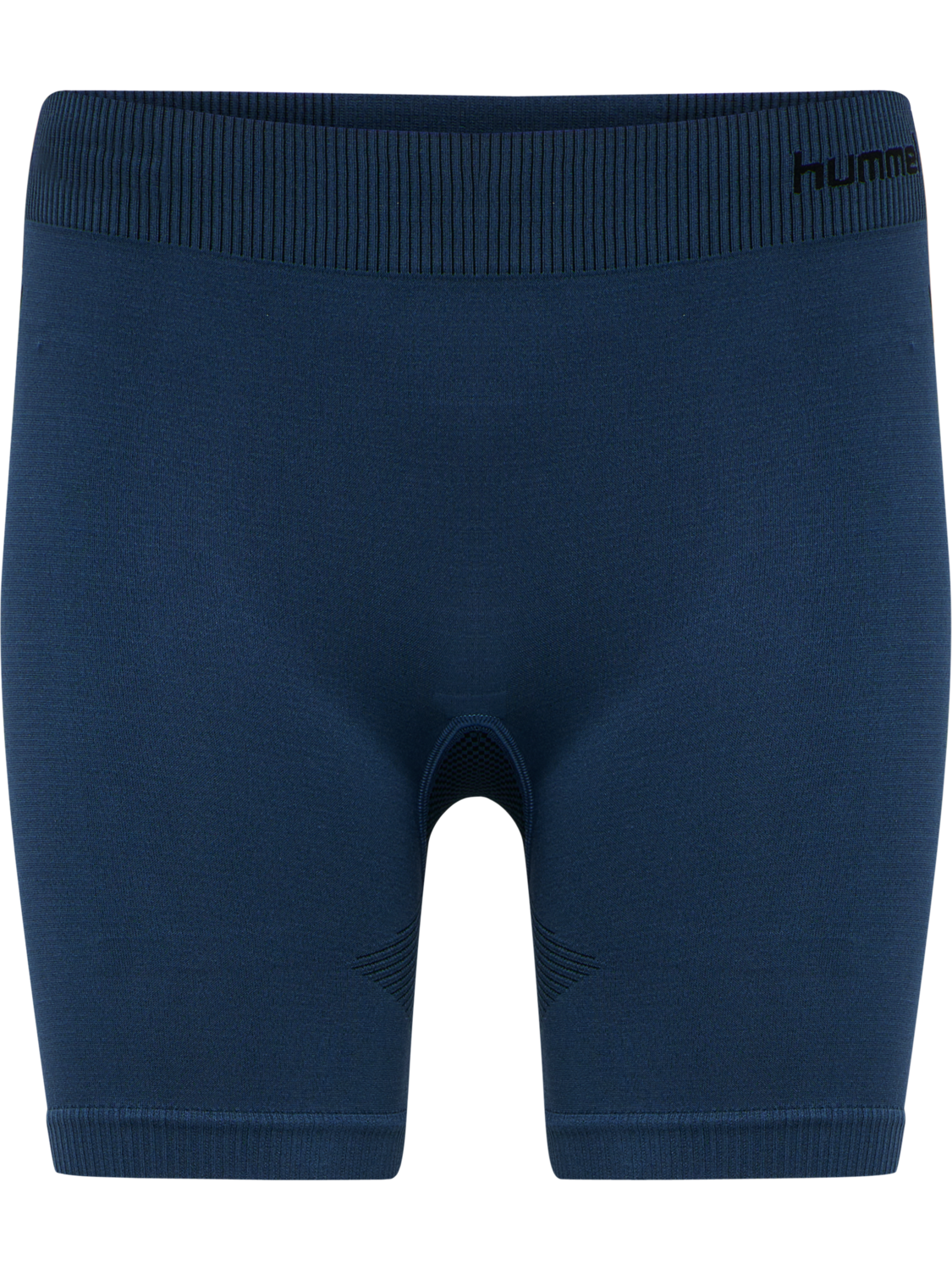 HUMMEL FIRST SEAMLESS TR SHT TIGH W, DARK DENIM, packshot