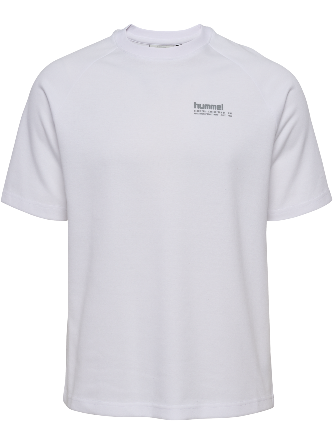 hmlTECH LOOSE T-SHIRT, WHITE, packshot