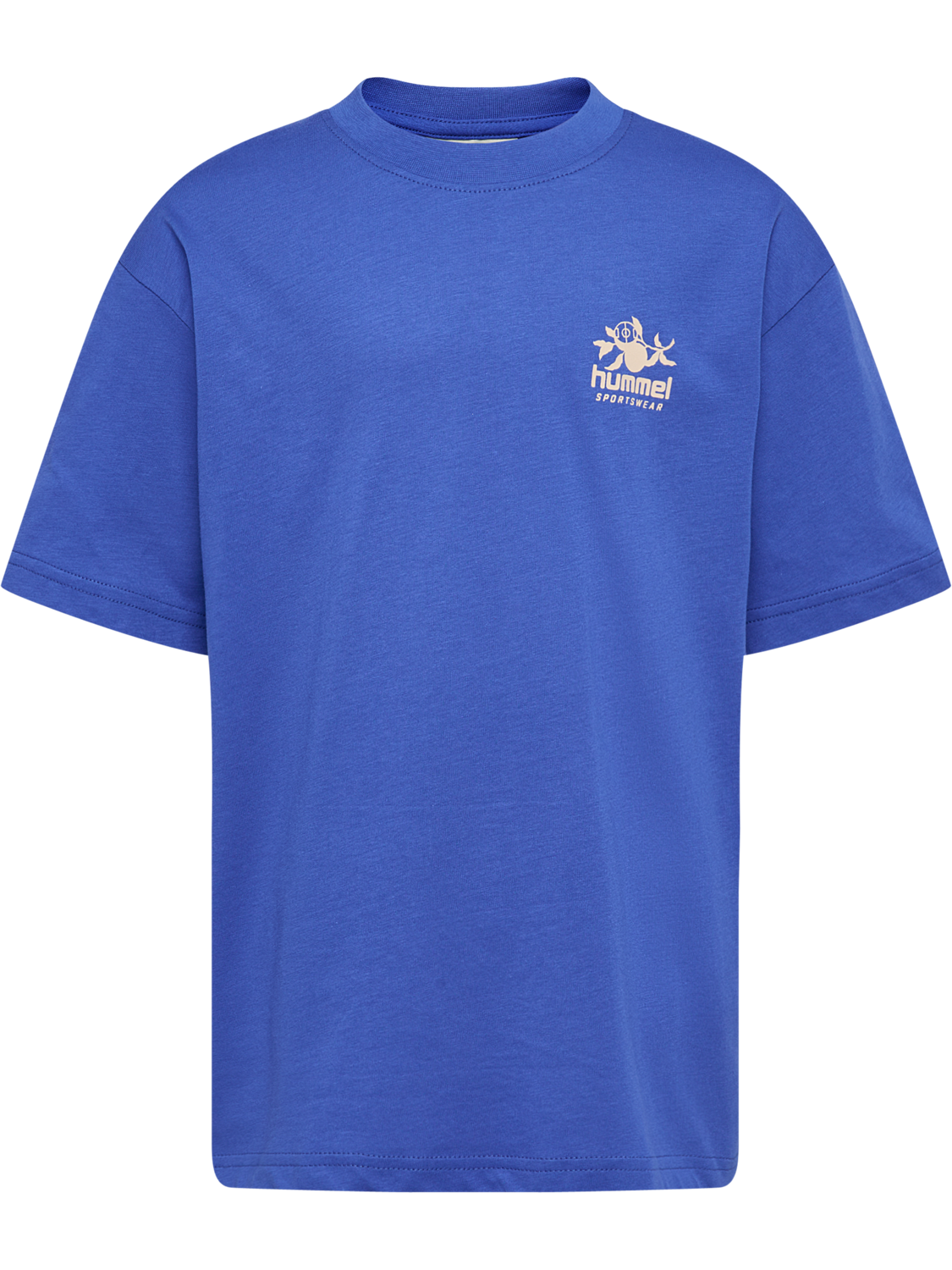 hmlJR LOOSE T-SHIRT S/S STADIUM, DAZZLING BLUE, packshot