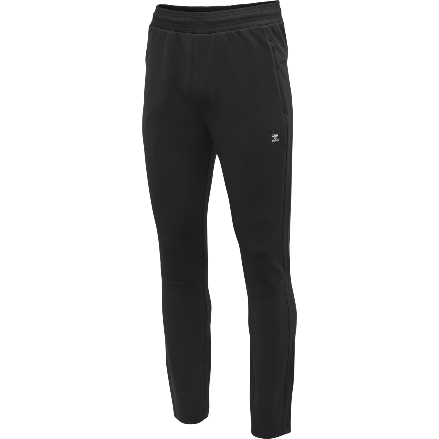 hmlTROPPER TAPERED PANTS, BLACK, packshot
