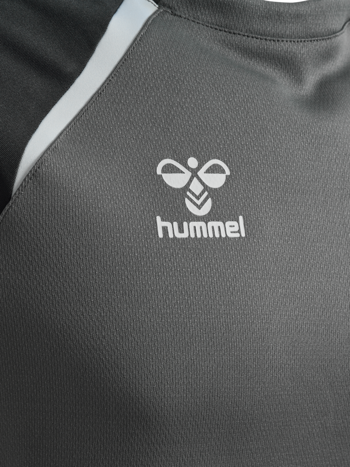 hmlLEAD 2.0 CREW SWEAT, STEEL GRAY/ASPHALT, packshot